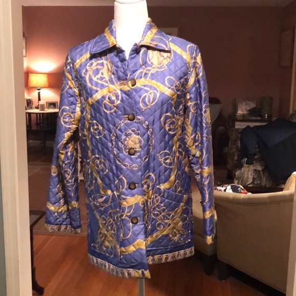 J McLaughlin Equestrian Print Jacket - Picture 3 of 8